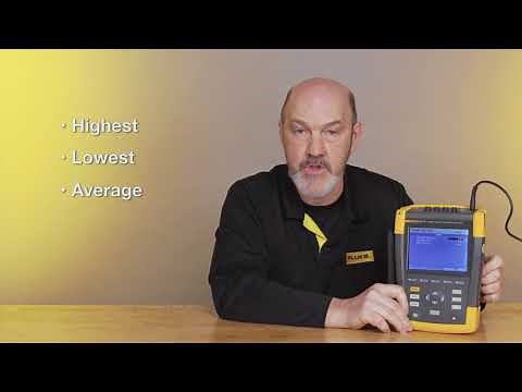 How to set up measurement for 438-II | Fluke Pro Tips