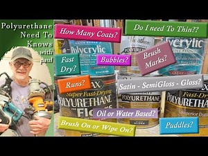 About Polyurethane Wood Finish - Refinishing Furniture