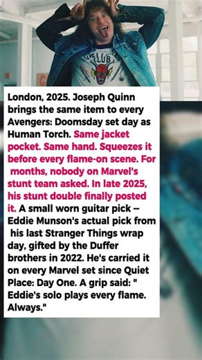 What Joseph Quinn Carries to Every Doomsday Set Day Was Finally Revealed by a Stunt Double