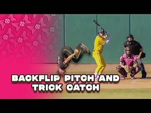 Backflip Pitch Ends in Trick Catch | The Party Animals