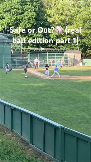 Safe or Out? #baseball #baseballszn #sports
