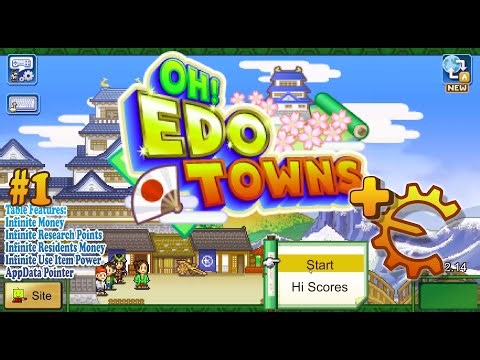 OH! EDO TOWNS Gameplay + CHEAT ENGINE | [#1]