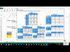 How to analyze data in excel and statcalc epi info