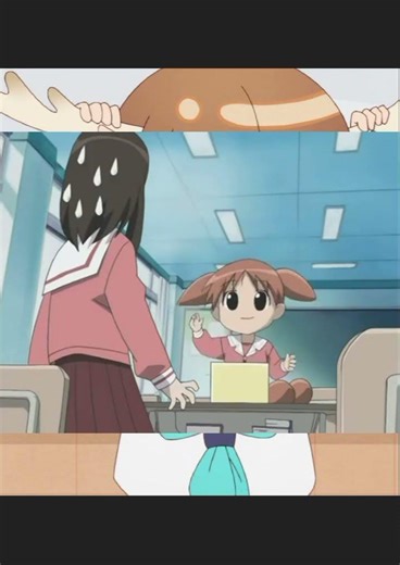 chiyo-chan new hair. #anime #azumangadaioh #shorts