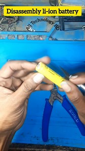 disassembly li-ion battery #disassemblyliionbattery #disassemblybattery #disassemblyliion #pencilbatterydisassembly #Torchlightbatteryrepair #lightdisassembly #Torchlighbattery #technique #Technology #idea #servicing #electric #electronics #engineering #viral #everyone #intelligent #goodidea #knowledge #talent #reels #shorts | Rubel Tech Zone