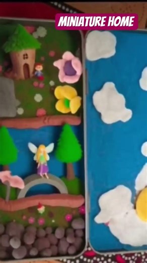 clay and micro#miniature home