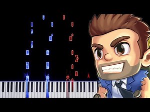 Jetpack Joyride Main Theme | Piano Tutorial
