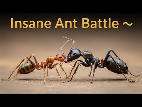 Red vs Black You Won't Believe Who Wins! 🐜💥