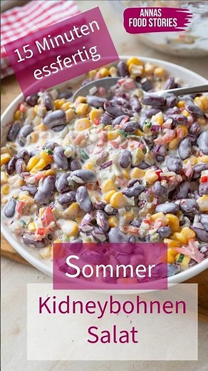 Kidney bean salad ... so delicious and easy in 15 minutes - Summer salad and grilled salad recipes