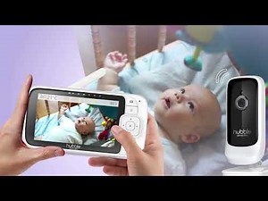 hubble connect nursery view premium video baby monitor
