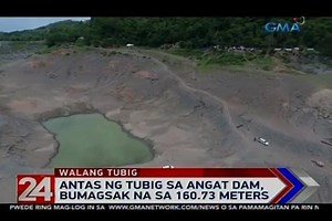 Posibleng bumagsak sa critical level ang Angat Dam bukas, ayon sa National Water Resources Board. Pero bukod sa supply ng tubig sa Metro Manila, apektado rin nito ang mga katutubong dumagat na hirap na raw sa pangingisda. Sa mga Kapuso abroad, tumutok o mag-subscribe sa GMA Pinoy TV, GMA Life TV, at GMA News TV International para sa iba pang mga balita. | 24 Oras