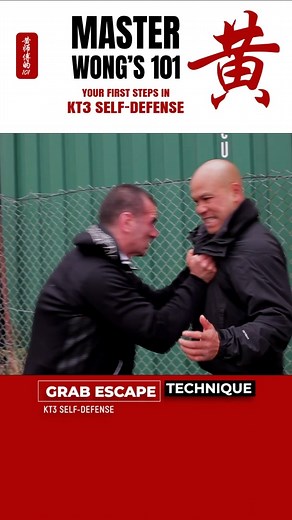 10K views · 411 reactions | Master Wong's Grab Escapes #master wong #wing Chun #self defense techniques #MasterWongDefense #SelfDefenseMastery #KT3Technique #MartialArtsWisdom | Master Wong | Facebook
