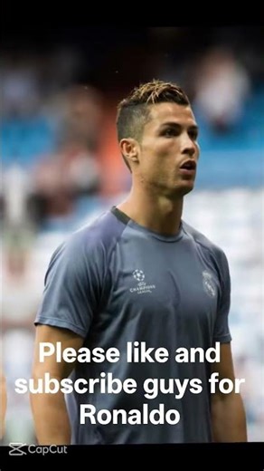 please like and subscribe guys for Ronaldo