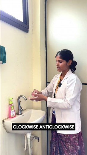 Steps of Handwashing – Practical Demonstration 🧼🩺 #motivation #science #doctor
