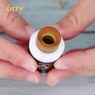 IJOY KATANA RDA coil buildings Tutorials for beginners -- Mesh coil & Clapton Coil