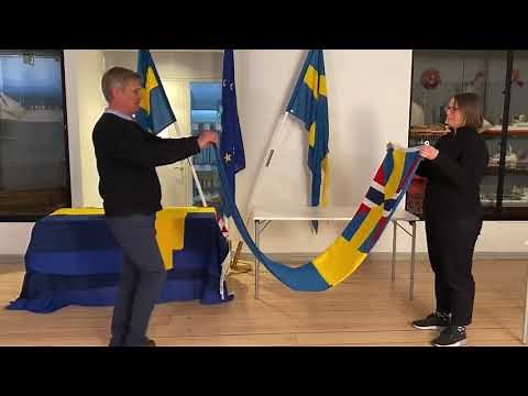 Så viker du flaggan korrekt