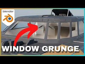 Get your Glass next level in Blender with your OWN grungy Texture