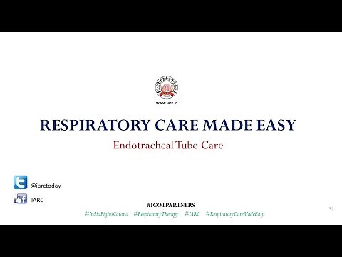 Endotracheal Tube Care