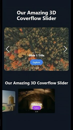 3D Swiper Slider with TailwindCSS | Fully Responsive Slider Tutorial