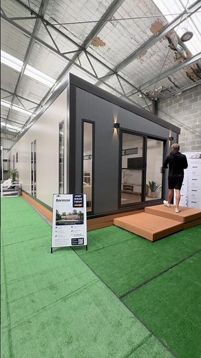 Inside a 720 square foot PREFAB HOME built for affordability and style #hometour