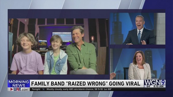 Family band goes viral for reinventing classic songs
