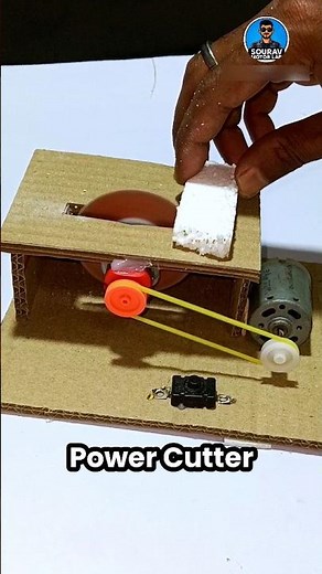 Small Motor Turned Into a High-Power Cutting Machine | DIY Engineering Build