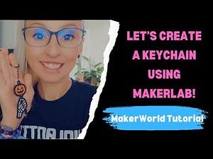 Turn Any Image Into a 3D Printed Keychain with MakerLab!