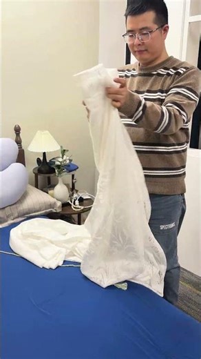 One-Person Curtain Install｜Perfect Waves with Snake Track #homedecor #home #interiordesign #hugmoom