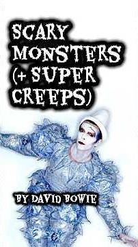 Scary Monsters (& Super Creeps) by David Bowie is a masterpiece 🤡 #davidbowie #bowie #bowieforever