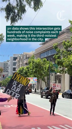 This intersection is among the noisiest places in S.F.