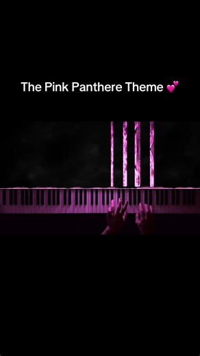 Playing The Pink Panther Theme on Piano