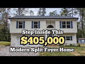 Tour inside this Modern Split Foyer Home in Lake Caroline in Ruther Glen, VA | $405,000