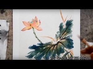 Chinese Traditional Art : Lotus Painting