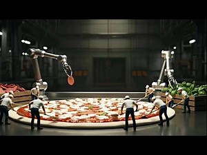 ✨ A Pizza Vending Machine? | Miniature Workers at Work 🍕🤏⚙️