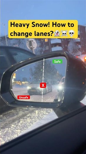 Can I able to change lanes? | Beginner Driving Tips (Side Mirror View) #shorts #drivingtips