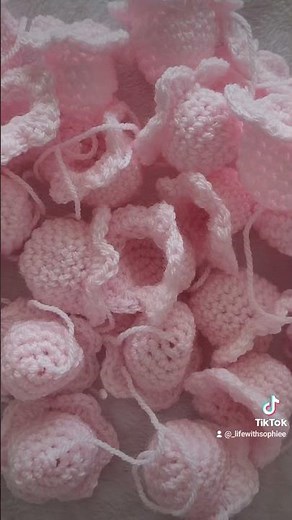 crochet with me🎀 | lily of the valley fairy lights🌷