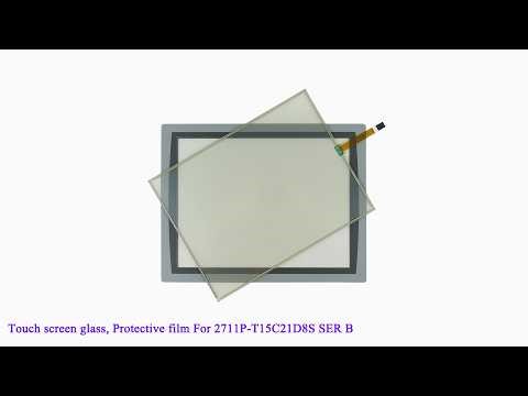 2711P-T15C21D8S-B 2711P-T15C21D8S SER B Touch Screen, Protective film for PanelView Plus 7