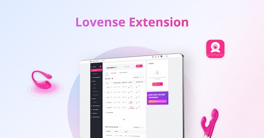 Lovense® Cam Extension: Streamline Your Live Performances
