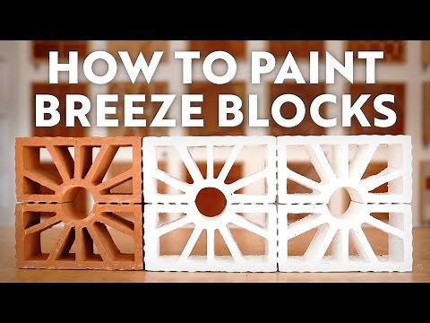 How to Paint Breeze Blocks | Tile 101 by Clay Imports