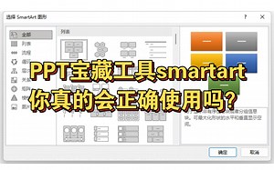 PPT的宝藏工具smartart你真的会正确使用吗？真的嫌弃它丑吗？