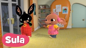 Sula is Bing’s best friend. She’s imaginative and affectionate with an amazing giggle. She loves butterflies, fairy magic and anything sparkly! | Bing Bunny