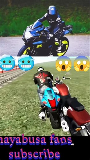 Hayabusa vs yamaha rhmx in || Indian bike driving 3d|| #trend