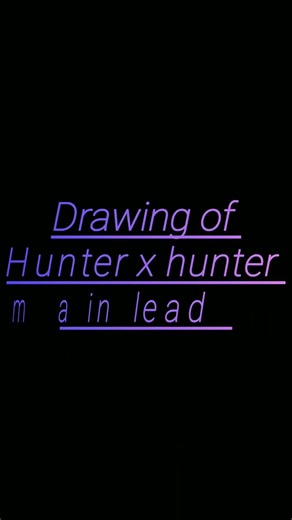 drawing of gon freecss