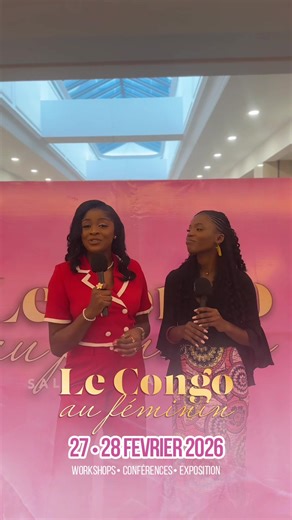 Deuxième et dernière journée de la 5EME Édition du CAF, @Laura la journaliste et @Barbie_Black 🖤 seront vos guides pour la clôture du CAF 2026 #LeCongoAuFéminin #leadershipféminin #congo #LeadershipFéminin