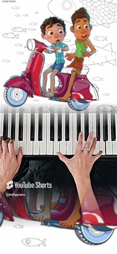 Luca #piano #music #disney #pianomusic #pianocover