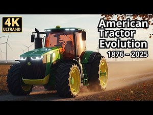 149 Years of American Tractor Evolution — from 1876 to 2025 🚜