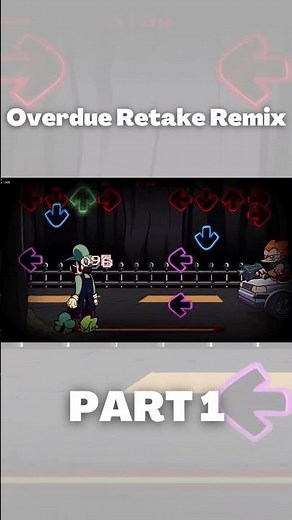 FNF MARIO MADNESS V2 / Overdue Retake Remix PART 1 [Playable] (friday night funkin) #shorts