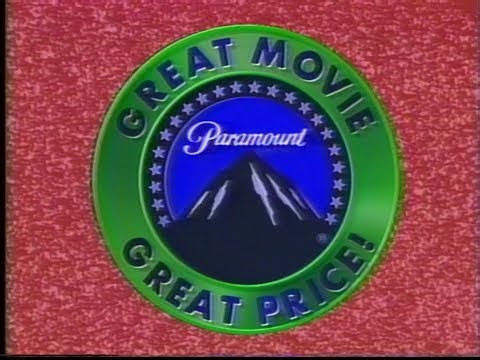Paramount Pictures Great Movies At A Great Price Promo 1990