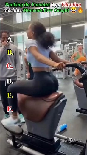 Ranking the Funniest Gym Vibration Machine Moments Ever Caught 😂🔥#GymFails #VibrationMachine