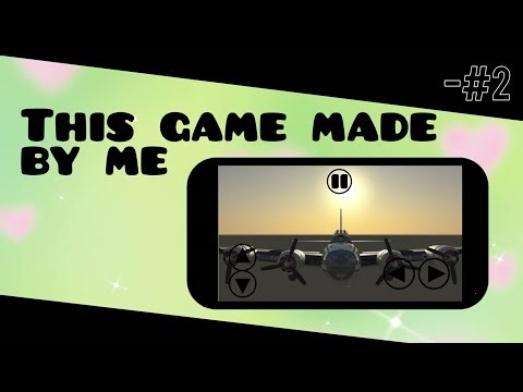 I made 3D aeroplane game
